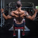 workout bodybuilding back man